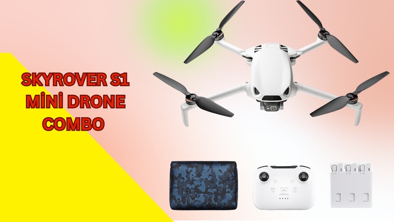 Fly Longer, Capture More – Skyrover S1 Mini Drone Combo – REVIEW
