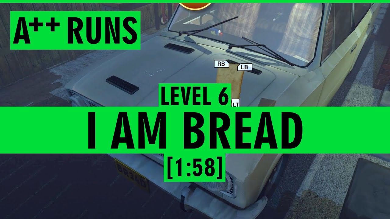 I Am Bread - A++ Garden Level 6 Run! [1:58] 1080p 60fps