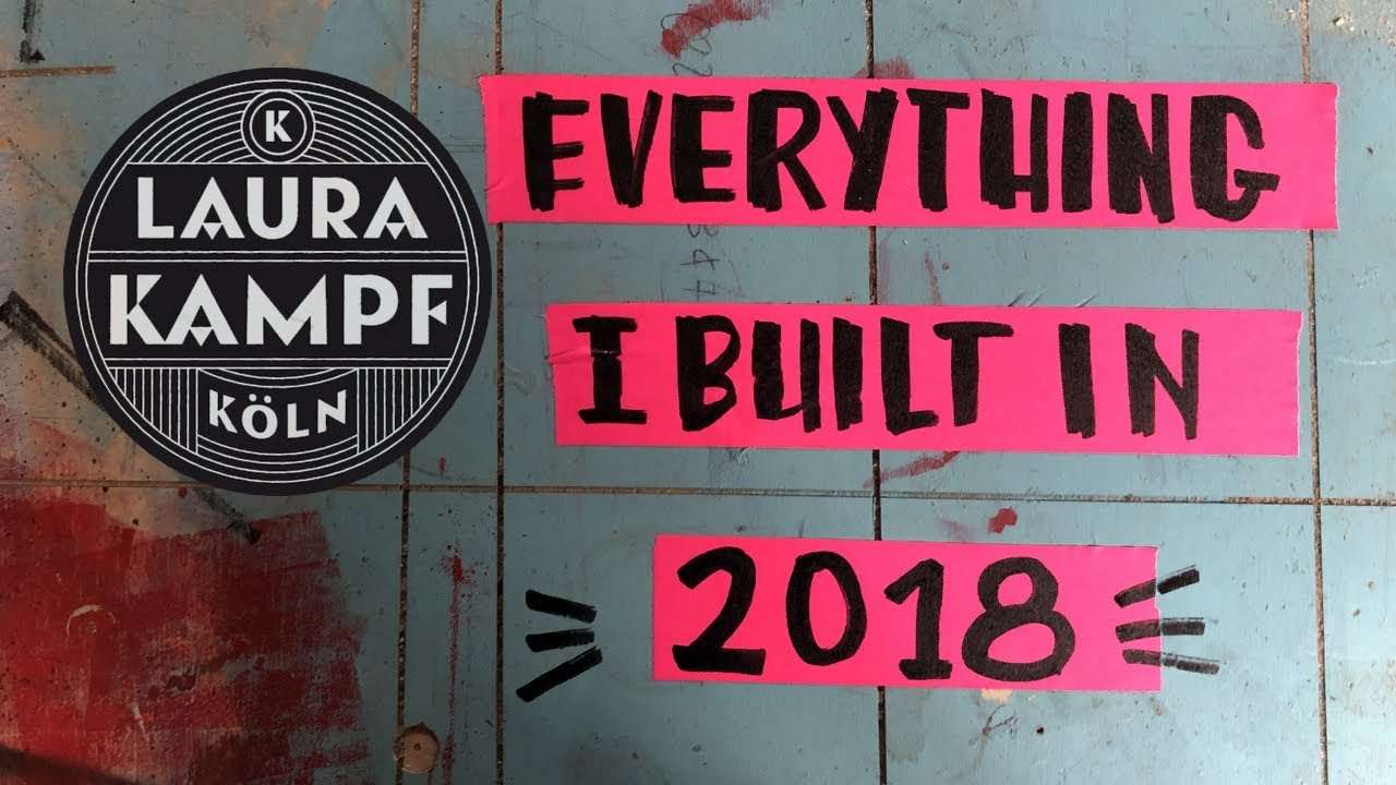 30 projects in 10 minutes - All the things I built in 2018