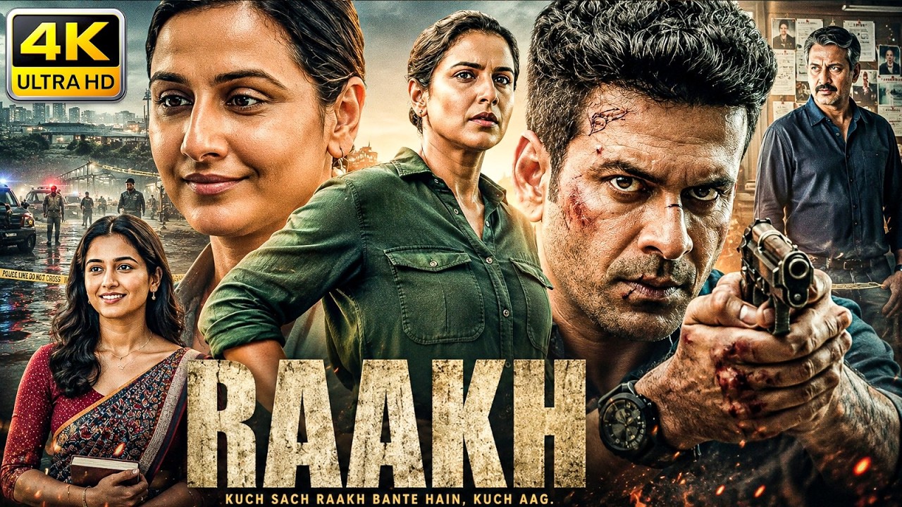 Raakh (2026) | Vidya Balan Blockbuster Bollywood Action Thriller Movie HD Full | New Action Movie