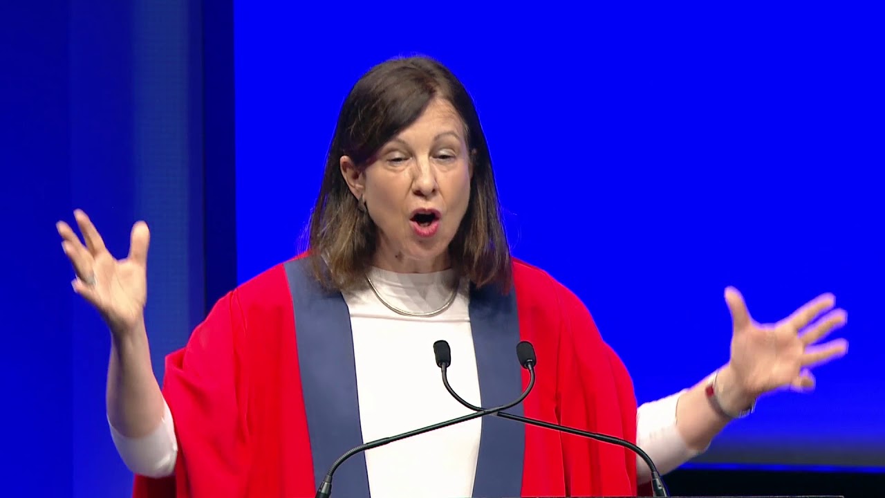 Lyse Doucet graduation speech