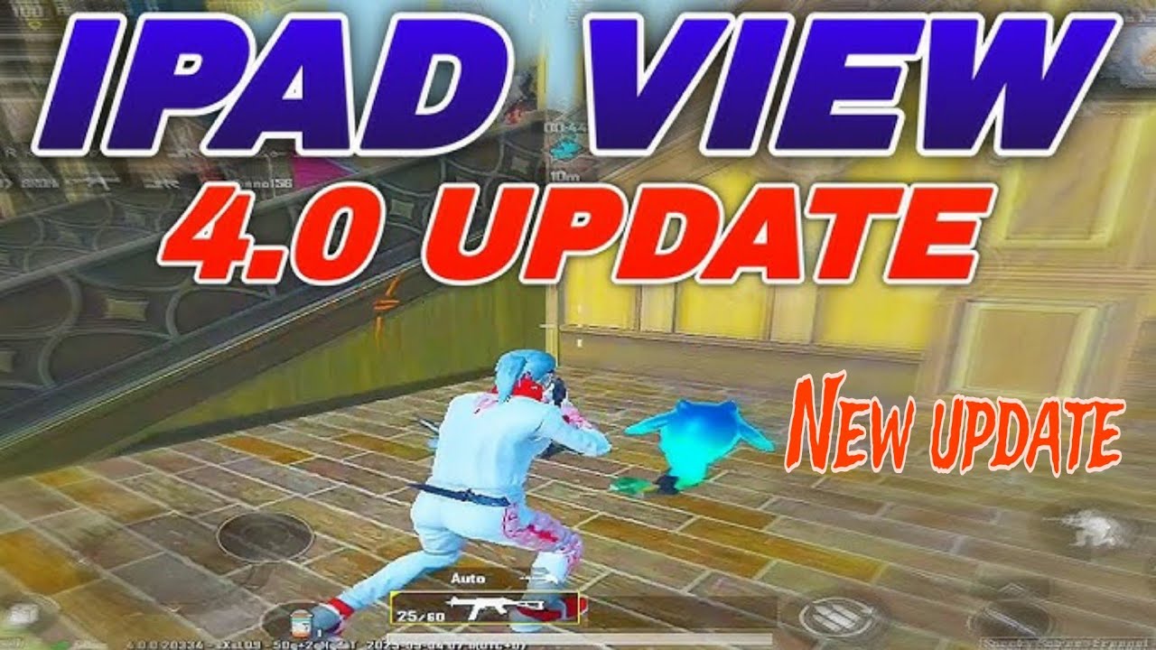 Ipad View 4.0 New Update PUBG Mobile no file no config no Ban working 💯🔥🔥🔥