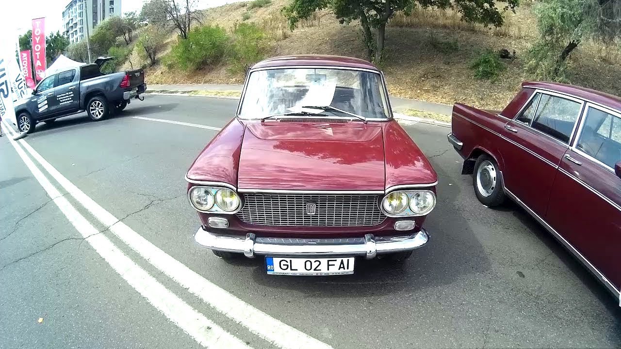 Restored Classic Fiat 1300 from 1965