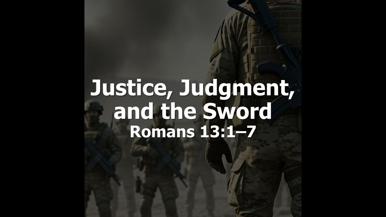 Justice, Judgment, and the Sword - Romans 13:1–7
