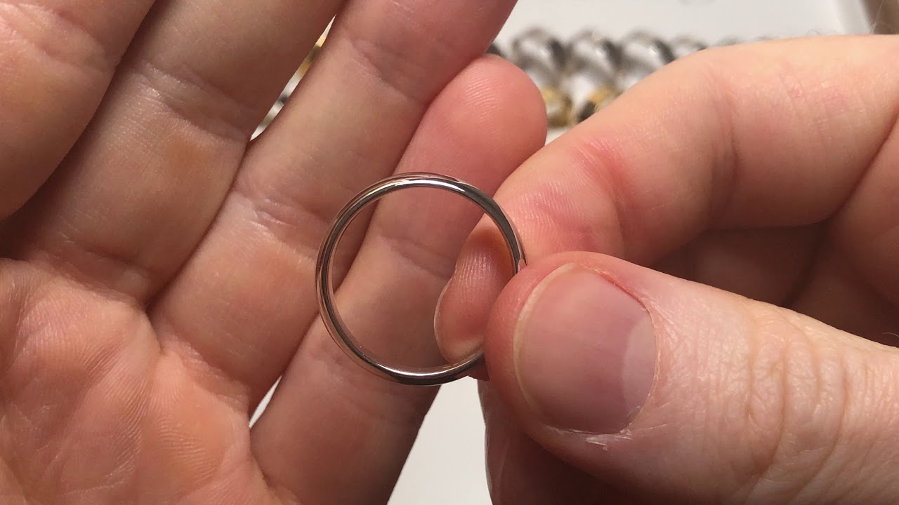 D Shape Wedding Ring, Heavy Weight Overview 4 of 8