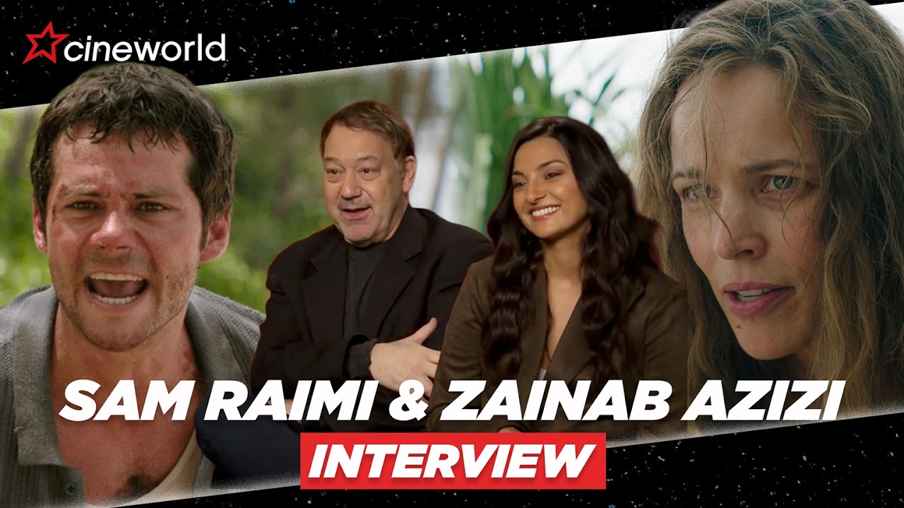 Sam Raimi talks Dylan O’Brien’s Evil Laugh, Bruce Campbell Sightings & Spider-Man 🤔🍿 | Cineworld