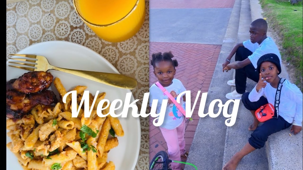 Weekly Vlog ||Shopping||Cooking|| Taking Kids to play bicycles