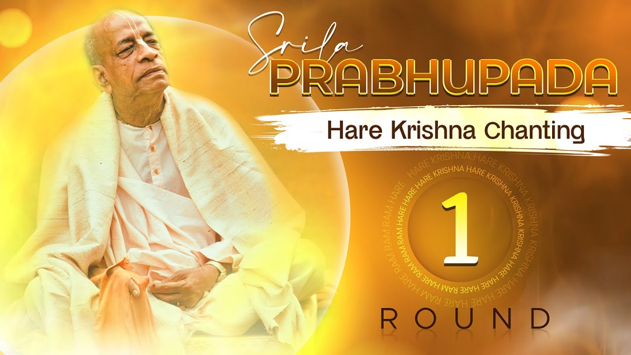 Srila Prabhupada Japa | 1 Mala | Hare Krishna Chanting