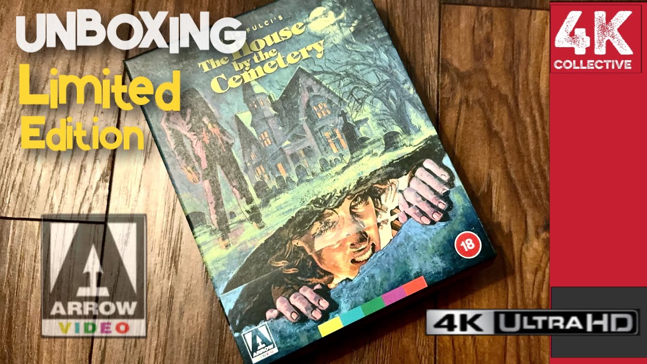 The House by the Cemetery 4K UltraHD Blu-ray Limited Edition from @Arrow_Video Unboxing