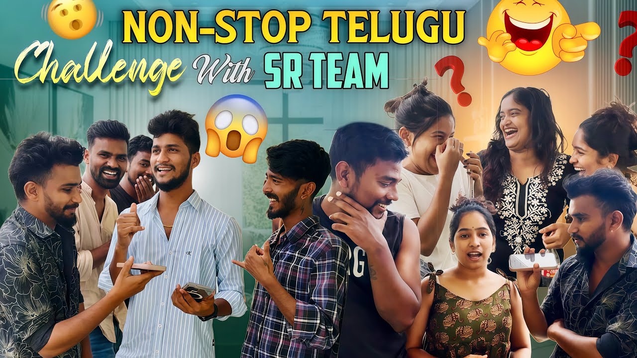 Non-Stop Telugu Challenge With SR Team ||@Shree_Prabha_Official 