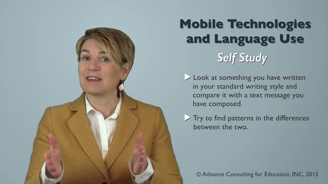 Language Use and Technology