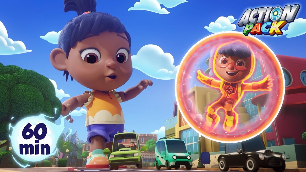 Niña gigante en la ciudad🌸🎀🏙️| Action Pack en Español | Dibujos Animados de Aventuras para Niños