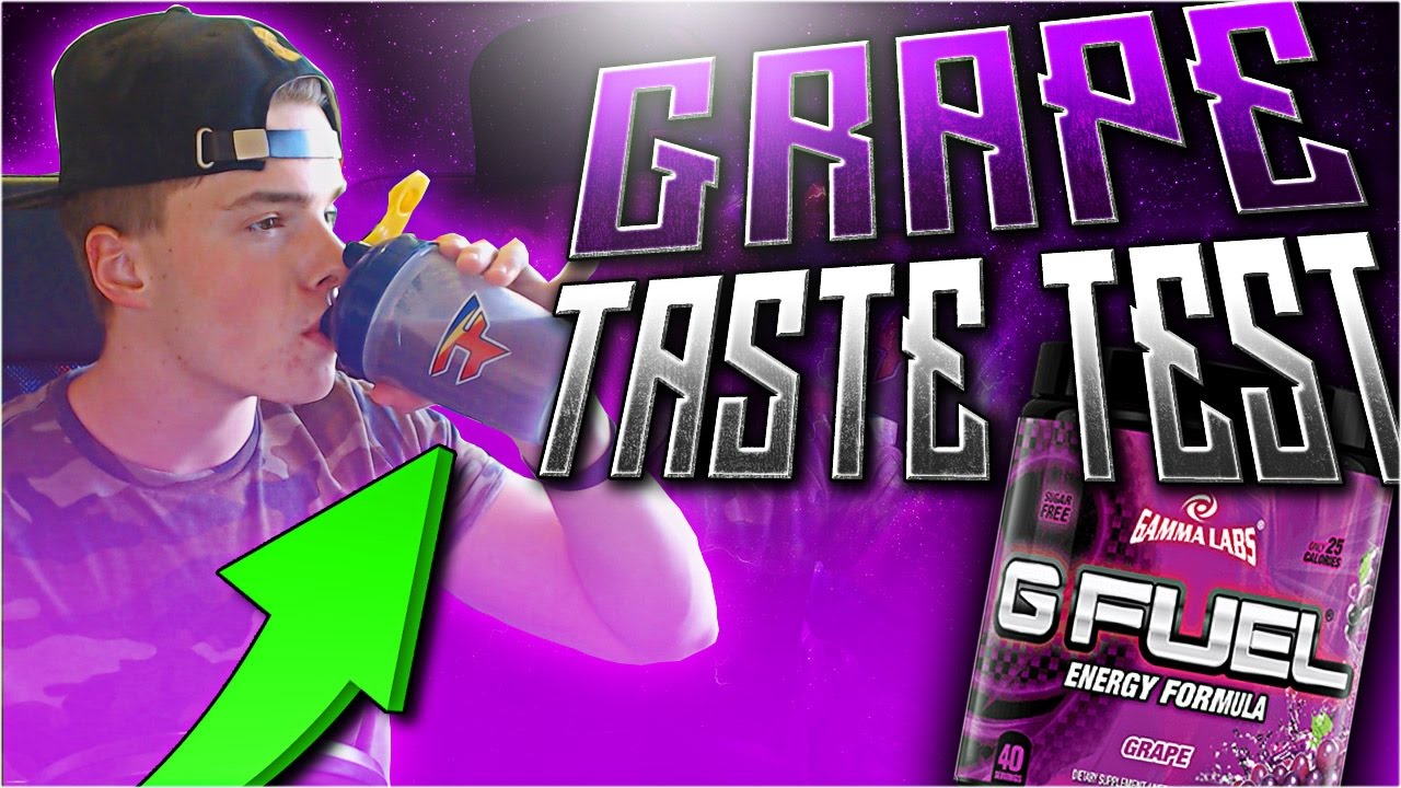 DOES THE GRAPE GAMMA TASTE GOOD !? (IS GRAPE GFUEL GOOD) TASTE TEST AND REVIEW!