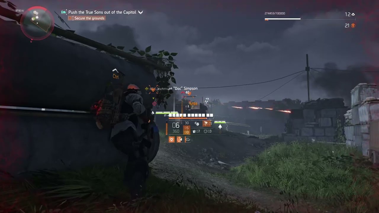 Knocking down another top dawg. | The Division 2