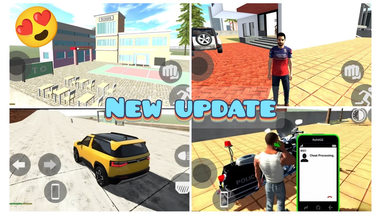 [The skytechgaming] Indian bikes 3D😍 new update new car 🚗 and virat kohlicharacter🏏#theskytechgaming