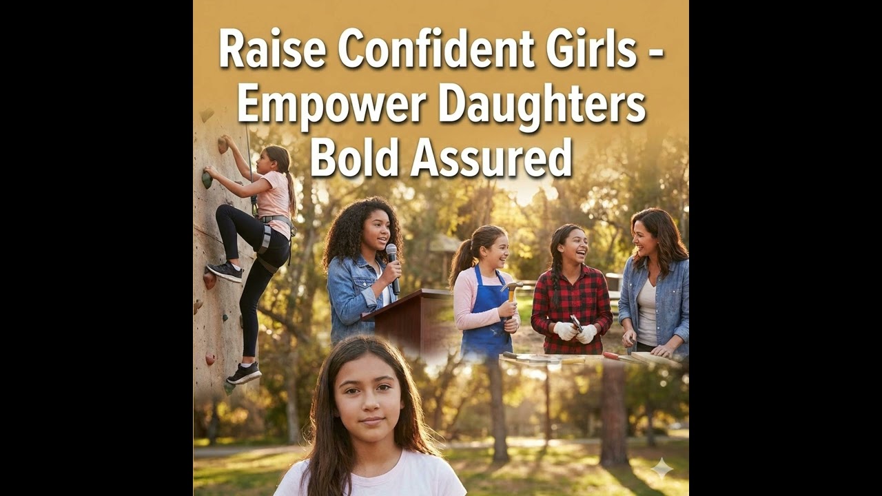 Raise Confident Girls - Empower Daughters Bold Assured