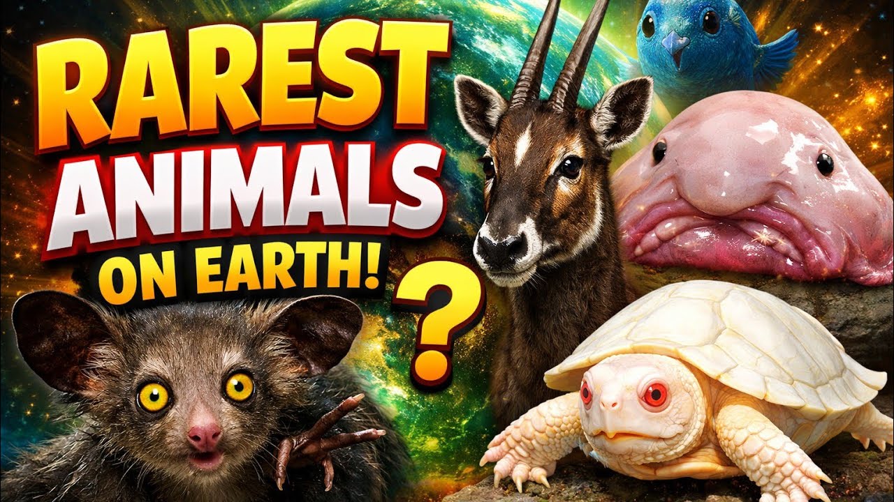 These Animals Are Almost Extinct (And You've Never Seen Them)