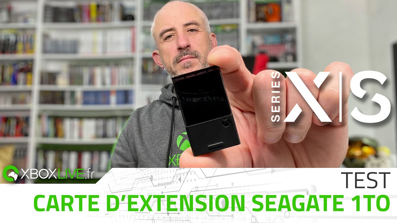 TEST Carte d'extension de stockage Seagate pour la Xbox Series X|S