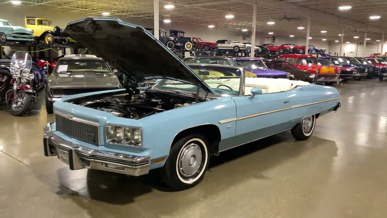 1975 Chevrolet Caprice Convertible in Blue