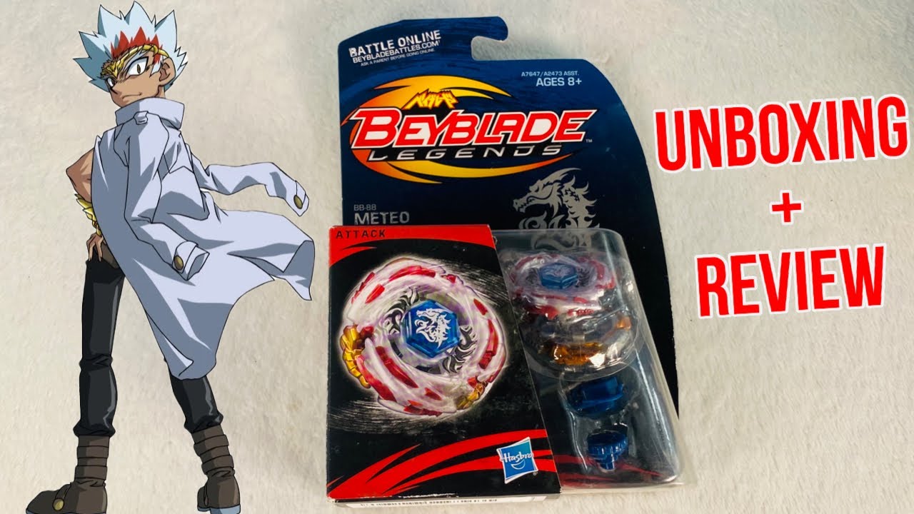 Meteo L-Drago LW105LF Beyblade LEGENDS Unboxing & Review! From BeysAndBricks!