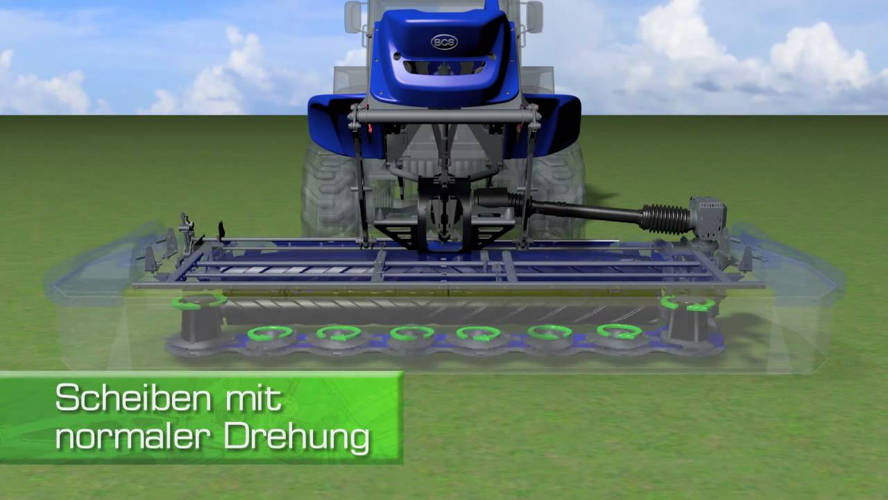 Neu mähwerk mit Aufbereiter BCS NEVA R8 AVANT_ted