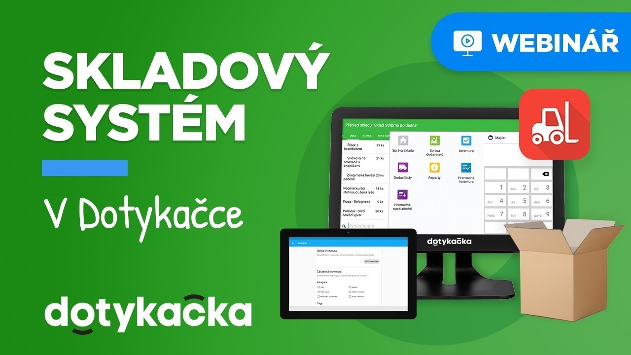 WEBINÁŘ: Vše, co chcete vědět o Skladovém systému