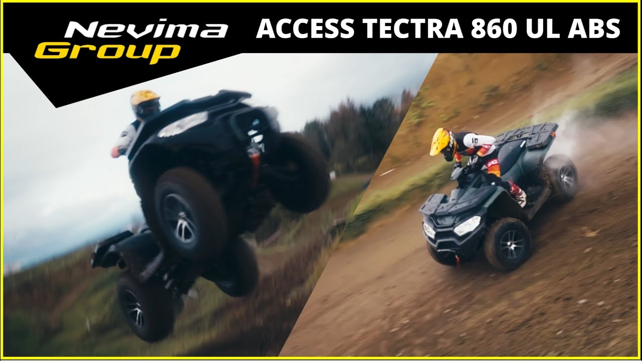Představení pracovní čtyřkolky Access Motor Tectra 860 UL ABS 2024