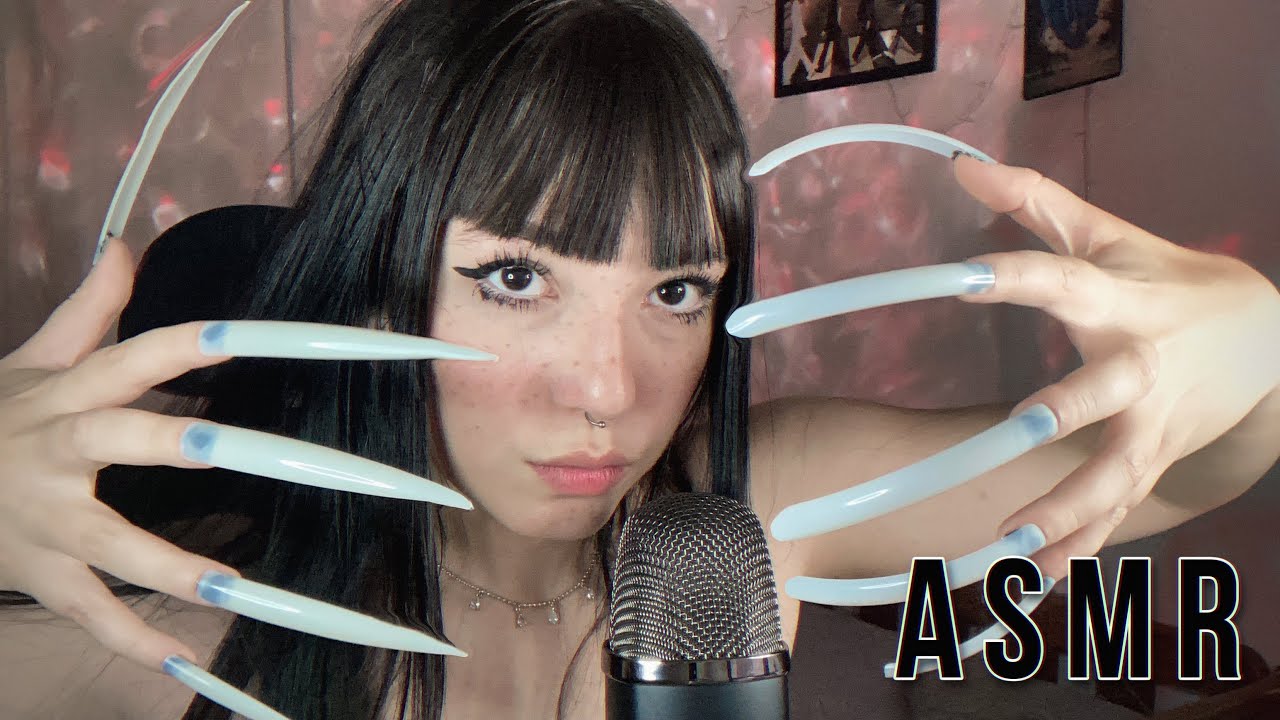ASMR COM UNHAS GIGANTES 💅