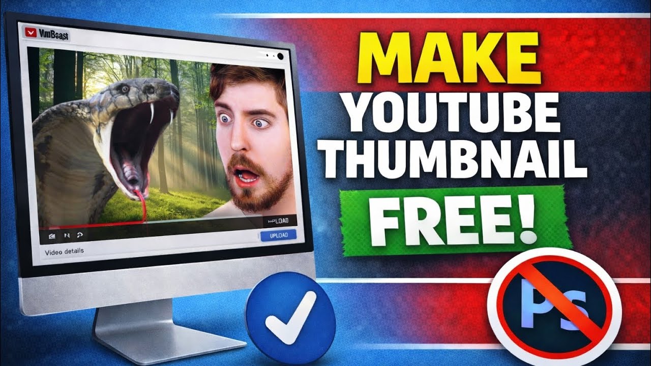 How to Create YouTube Custom Thumbnail with Canva (FREE)