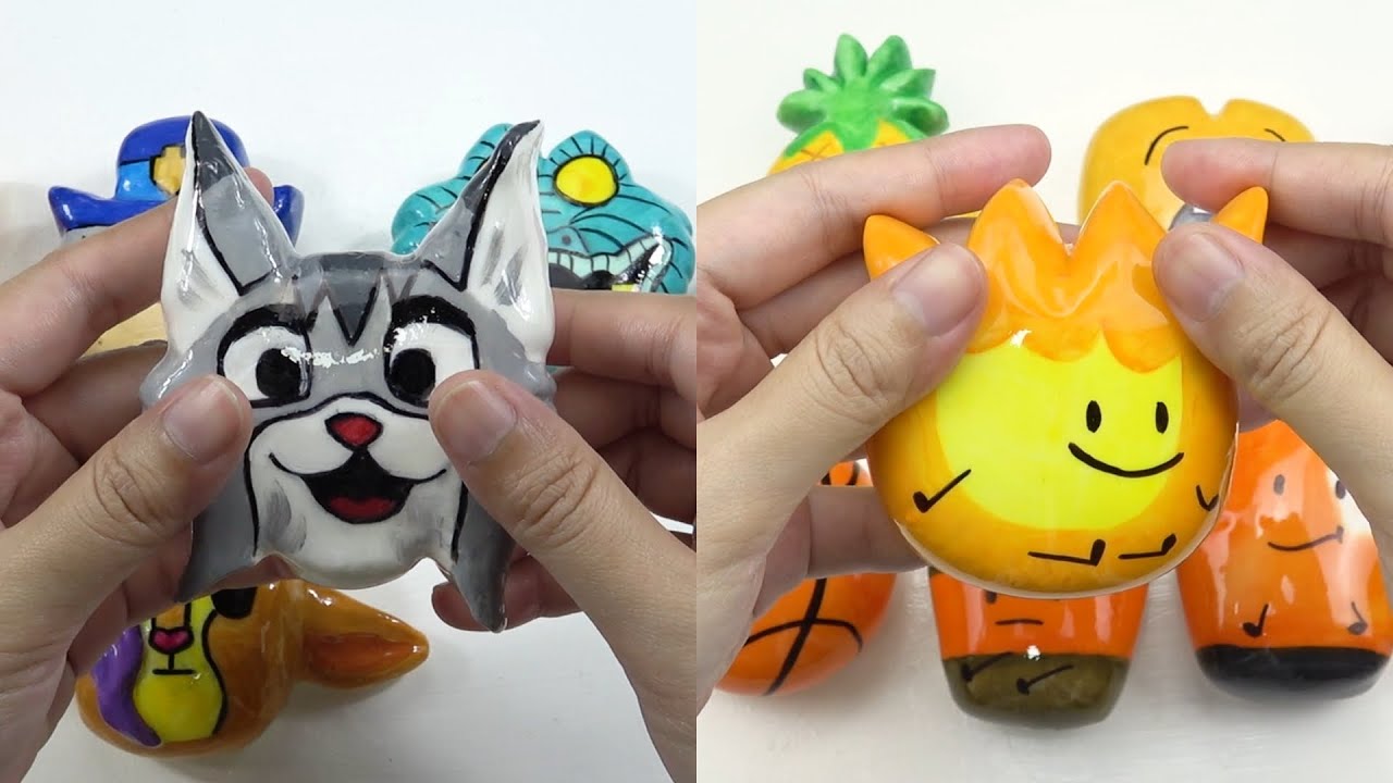 Do you like Zootopia2 and BFDI clay cracking? (Feat. Uglydolls) -274  Stress Relief II ASMR