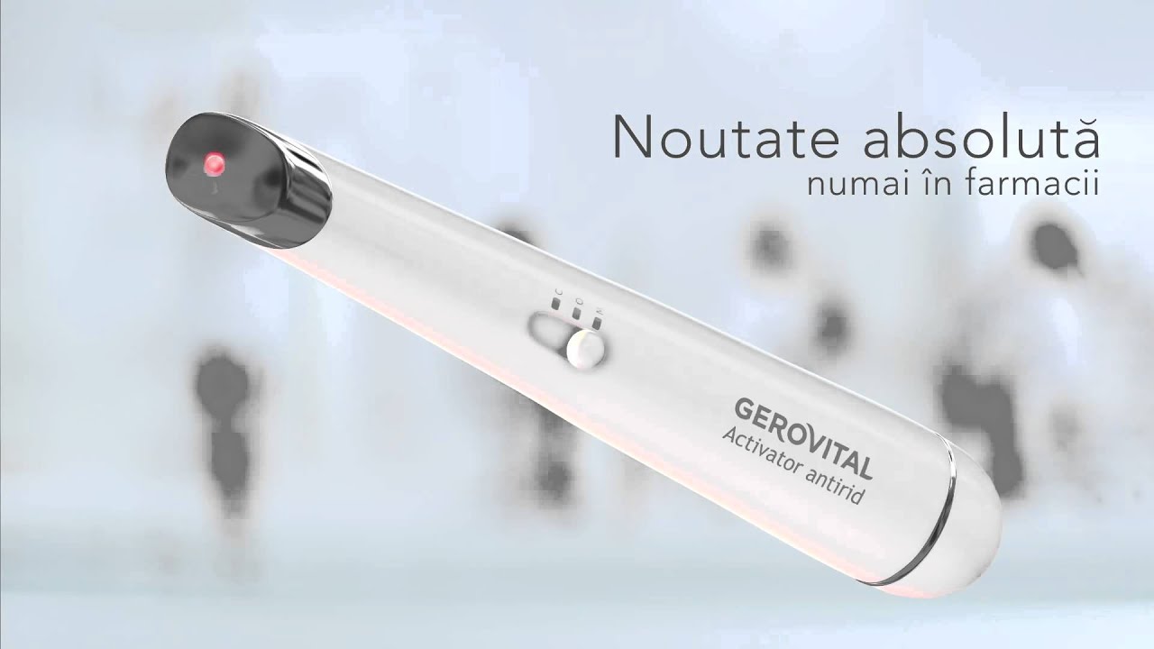 Activator antirid Gerovital H3 Derma+ TVC 2015
