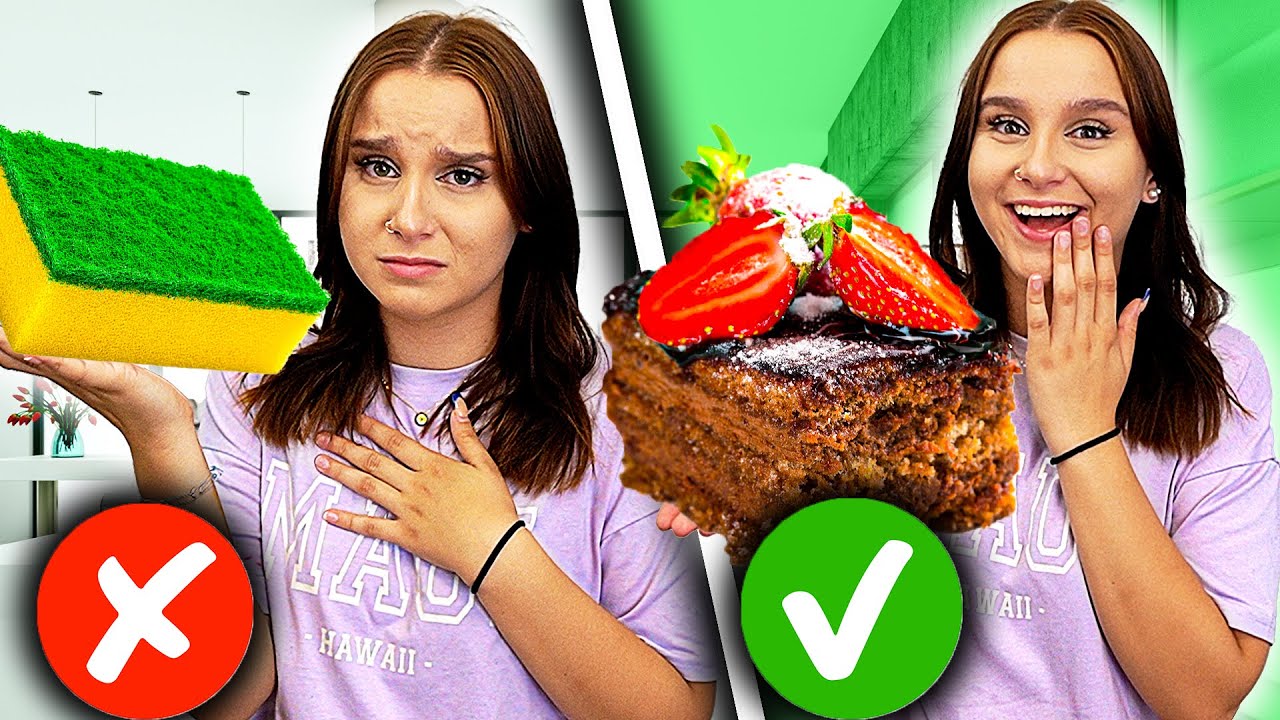 1 Tag lang Schwester mit FAKE ESSEN pranken ! 😳 🍓 (Teil 8) - Celina