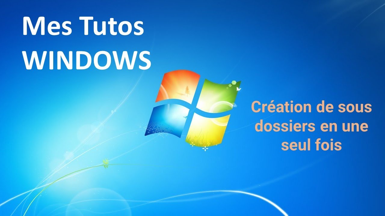 WINDOWS + EXCEL Creation de sous dossier en une seule fois