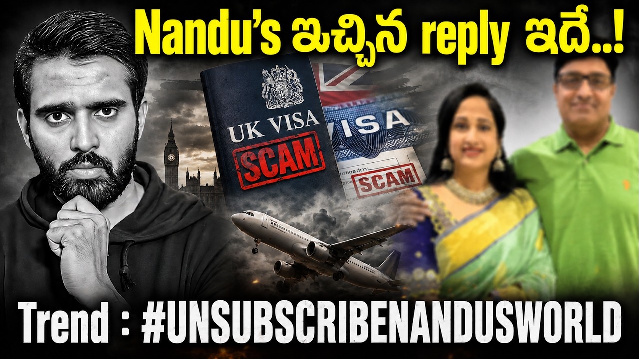 🚨Finally Nandus World Reply against UK Visa Scam Issue..?🚨 | Trend Went into Viral | MC Talks |