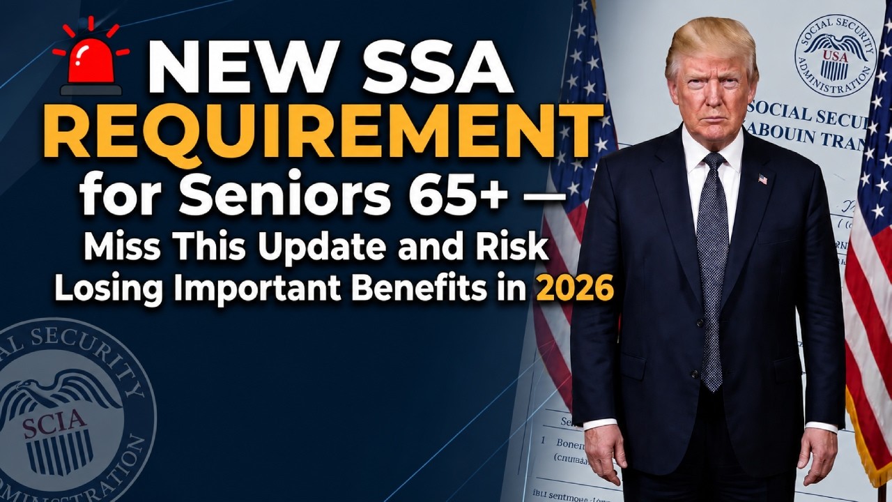 🚨 NEW SSA REQUIREMENT for Seniors 65+ &mdash; Miss This Update and Risk Losing Important Benefits in 2026
