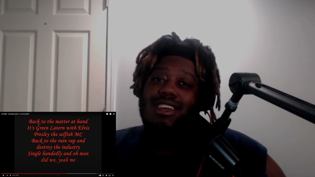 THIS FIRE | Eminem - Invasion (part 1, 2 & 3) Lyrics - REACTION