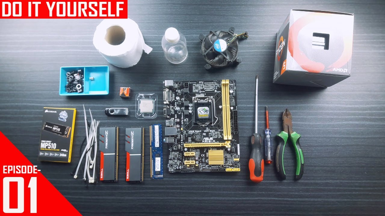 DIY PC Build I EPISODE- 01 I  কম্পিউটার Assembling গাইড শুরু থেকে শেষ পর্যন্ত I Windows setup Ato Z
