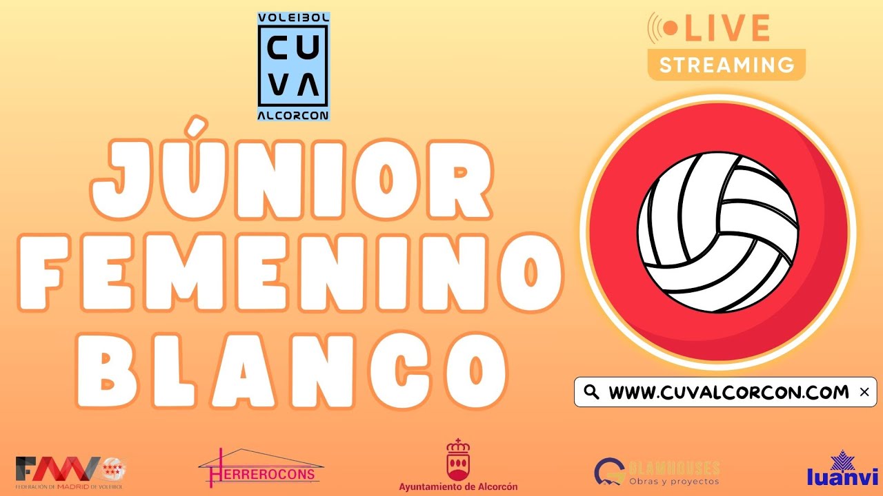 CUV ALCORCÓN BLANCO - COSLADA VÓLEY (JÚNIOR FEMENINO SEGUNDA PREFERENTE)