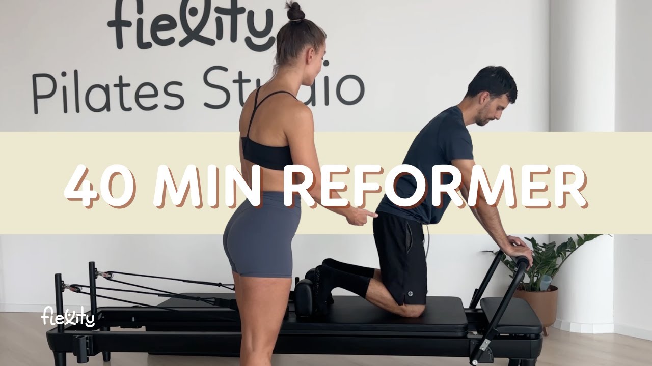 Home Pilates Reformer Workout for Beginners 40 min.  Full Body Workout | Pilates Pulse by Flexity