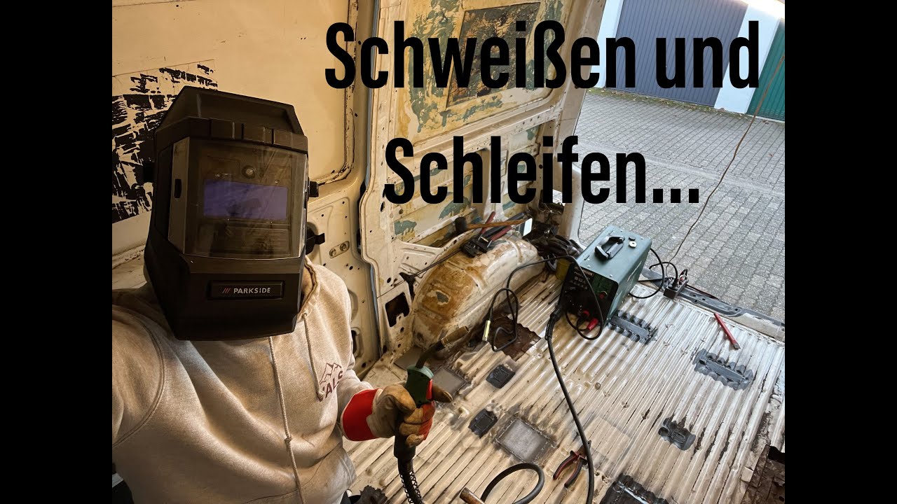 Schweißen und Schleifen...I VW T4 Camper Umbau Teil 3