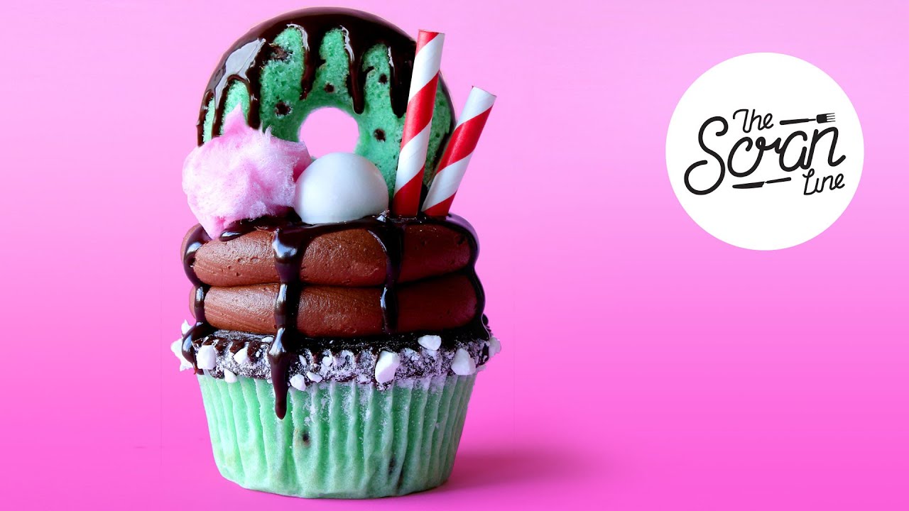 Кексы «Шоколадно-мятный фрикшейк» с участием Иоланды Гэмп из How To Cake It! — The Scran Line
