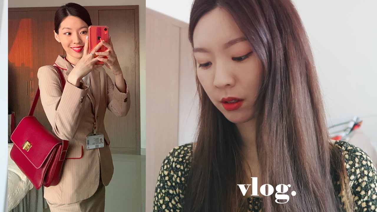 vlog. 왓츠인마이백/ 승무원 핸드백 속 구경, 새 친구들과 두바이 핫플 가기