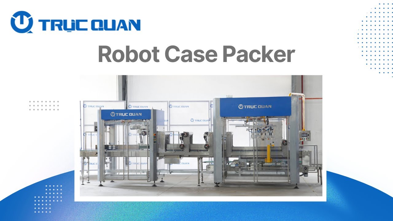 Robot Case Packer - QPACK 100R - Truc Quan Automation