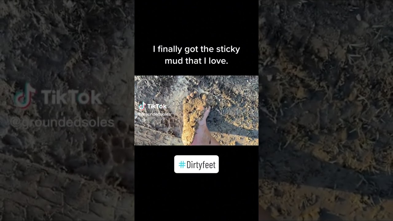 Sometimes you have to get dirty. #barefoot #barefootlife #dirty #mud #muddy #feelsgood