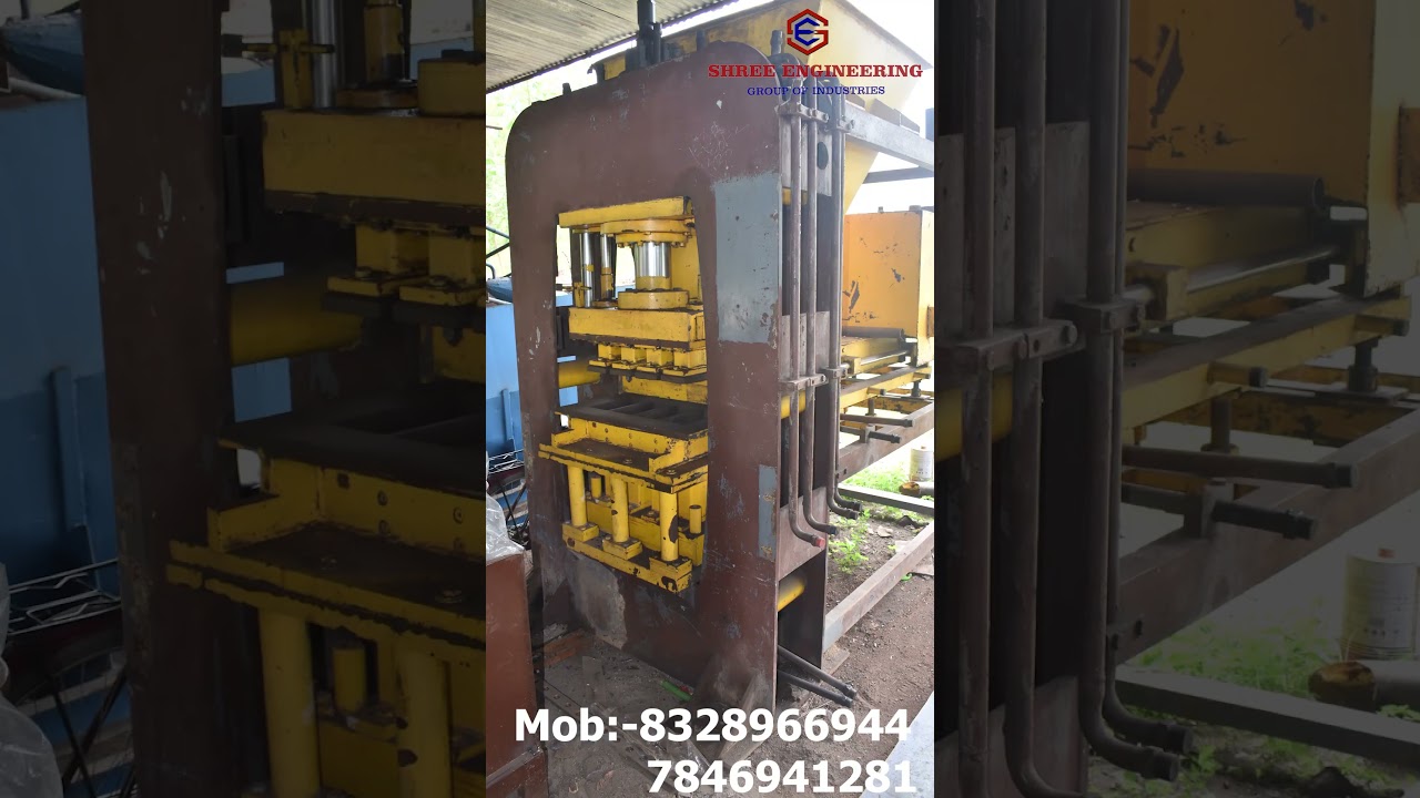 second hand fly ash bricks machine available!!Second hand concrete block making machine !!