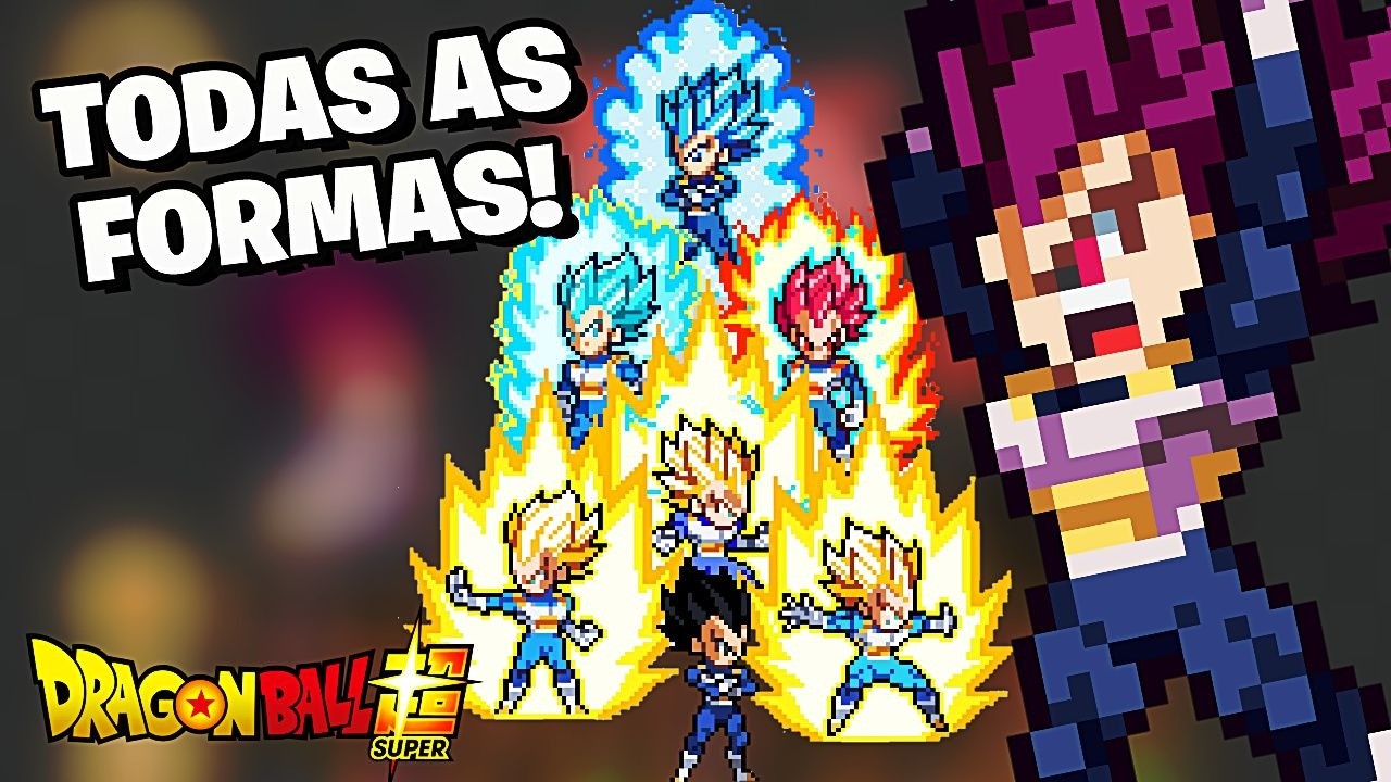 TODAS AS FORMAS DO VEGETA no ULTIMATE HEROES!