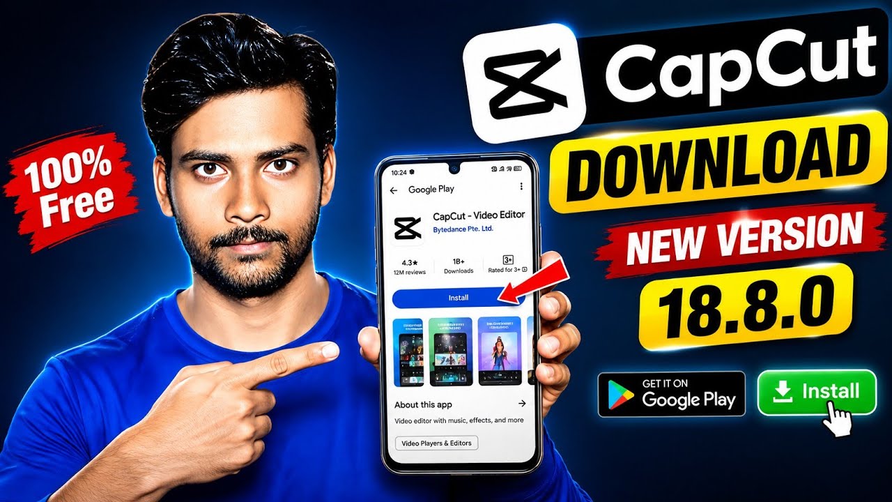 How To Download Capcut v18.8.0 | How To Download Capcut | Capcut Latest 2026