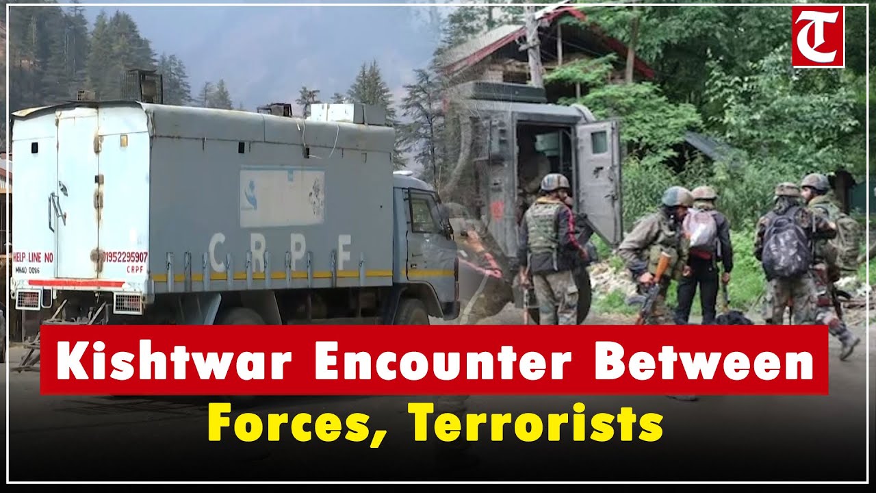 Kishtwar Encounter: Security Forces Engage Terrorists in Singhpura Chatroo Area