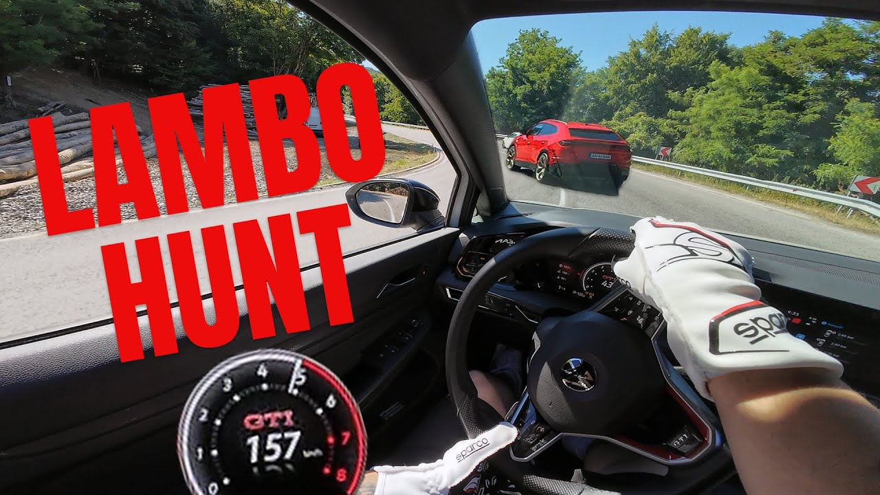 Golf 8 GTI Stage 2 POV | Chasing ANGRY Lamborghini Urus
