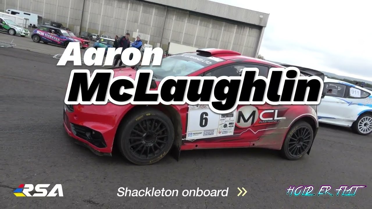 WRC Fiesta Onboard - Aaron McLaughlin & Darren Finlay - RSA Shackleton Rally Sprint